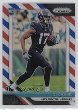 2018 Panini Prizm Rookie Red White & Blue Prizm DJ Chark Jr #223 0n64