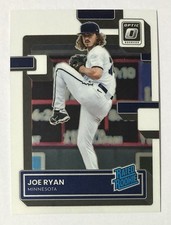 2022 Panini Donruss Optic Minnesota Twins Joe Ryan Rated Rookie Card #54. rookie card picture
