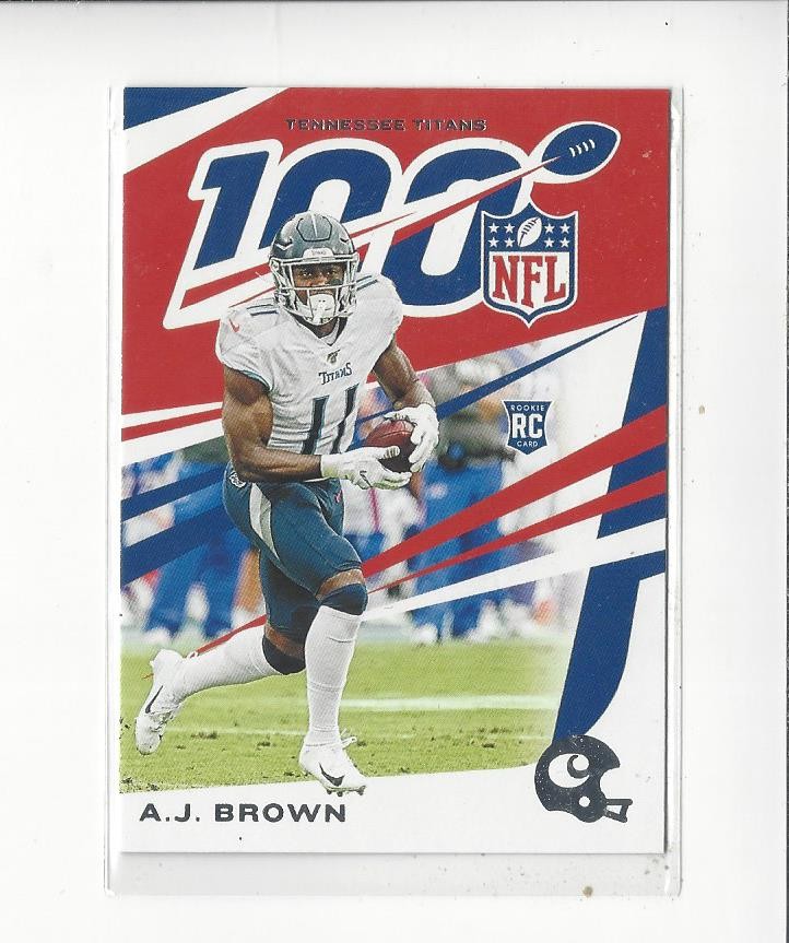 AJ Brown Panini Chronicles NFL 100 #99 Base
