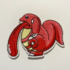 Pokemon Lickitung Iron/Sew ON Embroidered Patch Sew 2.25” x1.75”
