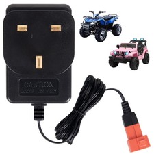 12V Battery Charger for Kids Ride On Car, 12V Kids Ride On Motorcycle Adapter