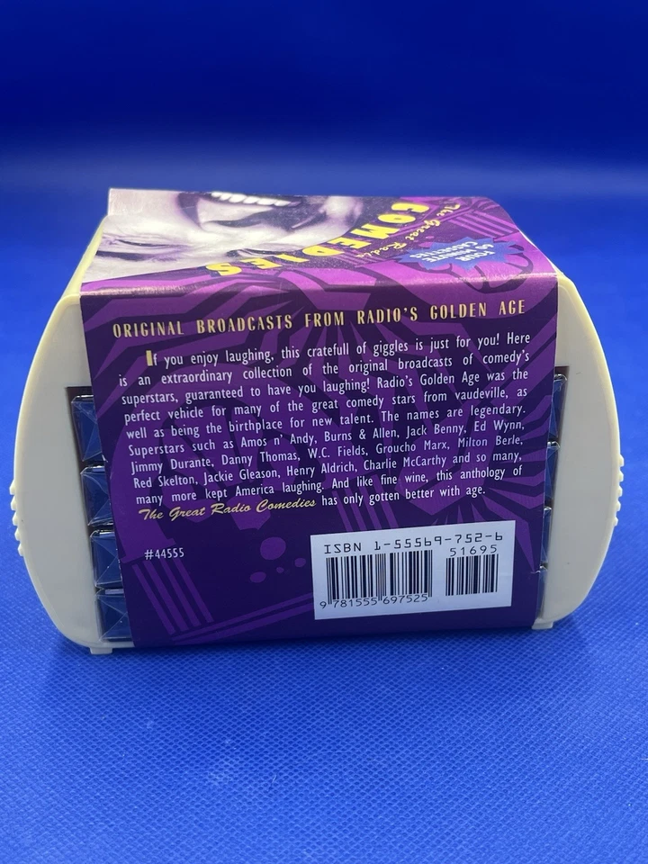 The Great Radio Comedies 4-60 Min. Cassettes Box Set Marx Hope Brand New Sealed - Image 4 of 4