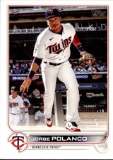 2022 Topps #417 Jorge Polanco FREE SHIPPING
