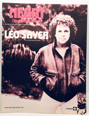 HEART (Stop Beating In Time) - Leo Sayer - UK Noten - Gibb Brothers