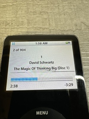 Apple A1136 iPod Classic Black 30GB Mp3 Player | eBay