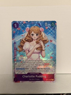 One Piece TCG - Alt Art - Charlotte Pudding - OP11-070-English | eBay