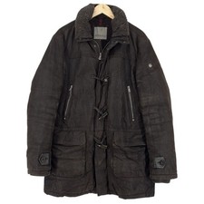 Giacca In Pelle Vintage Milestone Montagna Marrone Spessa Gx8 Taglia M