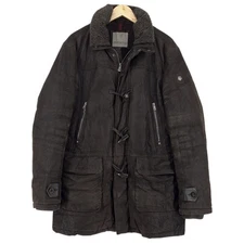 Milestone Mountain Leather Jacket Vintage Brown Thick Gx8 Size M