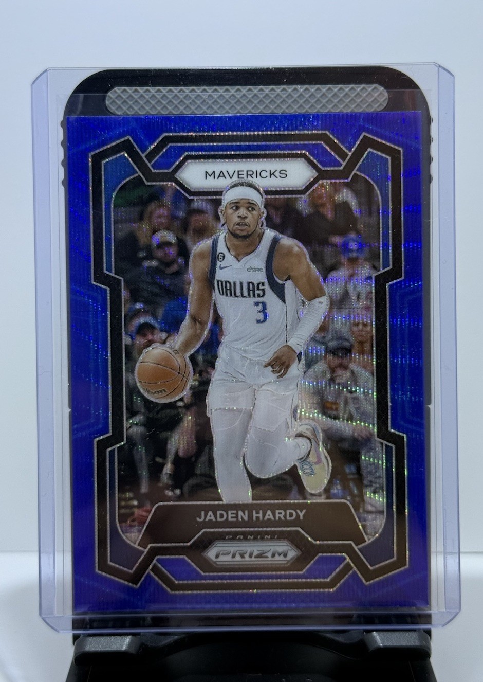 2023-2024 Panini Prizm Jaden Hardy Blue Wave #21