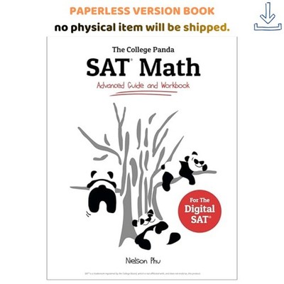 The College Panda's SAT Math: Advanced Guide and W, Nielson Phu 2024