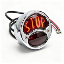 Vintage Tail Brake Stop Light For Ford Model A Duolamp Tail Light Rat Hot Rod