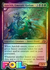 x1 Aatchik, Emerald Radian DFT Aetherdrift MTG 187 FOIL RARE M/NM 1x