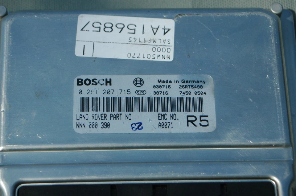 Land Rover Range Rover L322 2004 unidad de control del motor ECU OEM NNW501770 Foto 2 de 4