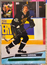 1992-93 Fleer Ultra Tommy Sjodin RC #323 Minnesota North Stars