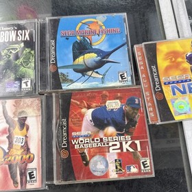 5 Game Bundle Sports  (Sega Dreamcast, 2000) Lot