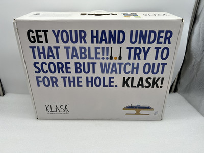 KLASK Board Game An Epic Magnetic Battle 2-player Kids & Adults Denmark w/Box