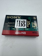 Sony Video Tape Hi8 HMP Metal Particle 120min Digital 8 60min Brand New-Sealed