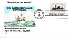 FDC 1998 SC #3192 TAC Cachet - Key West FL - Single - J30908