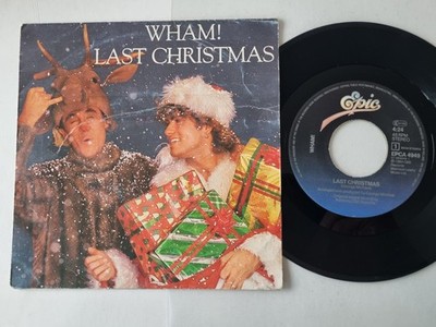 Wham! - Last Christmas / Everything She Wants 7'' Vinyl Holland/ BAD COVER!!