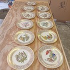 11 Of 12 Boehm Birds Annual Limited Edition Plates Lenox 1970-1980 Set Nice