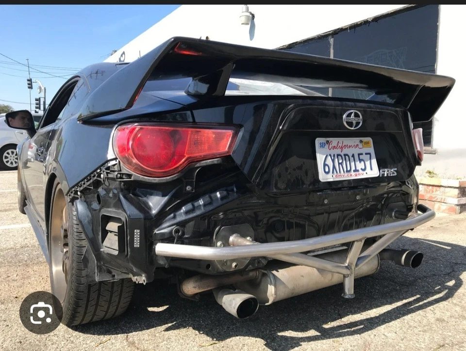 Se adapta a: Scion Toyota Subaru FRS BRZ GT86 Barra de golpe trasera Punto de gato Soporte de parachoques  Foto 2 de 4