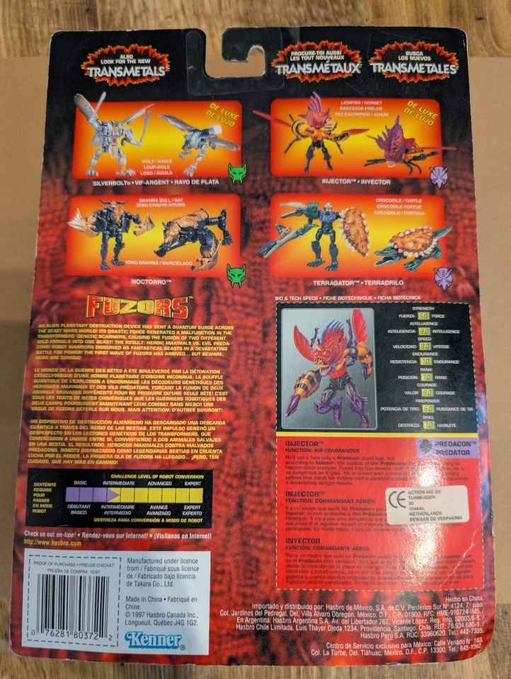 Transformers Beast Wars - Evil Predacon Injector - Kenner 1997 - Image 2 of 4