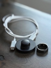 OURA ring gen 3 Heritage STEALTH BLACK size 12 with charger