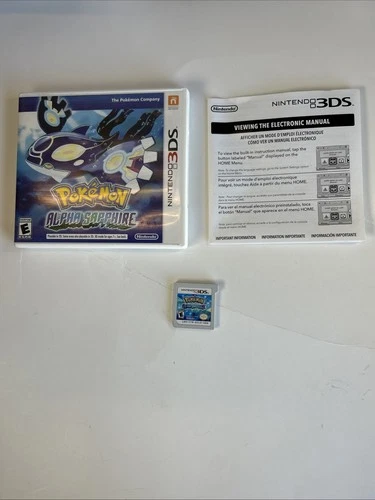 New ListingPokemon: Alpha Sapphire (Nintendo 3DS, 2014) CIB Complete Authentic