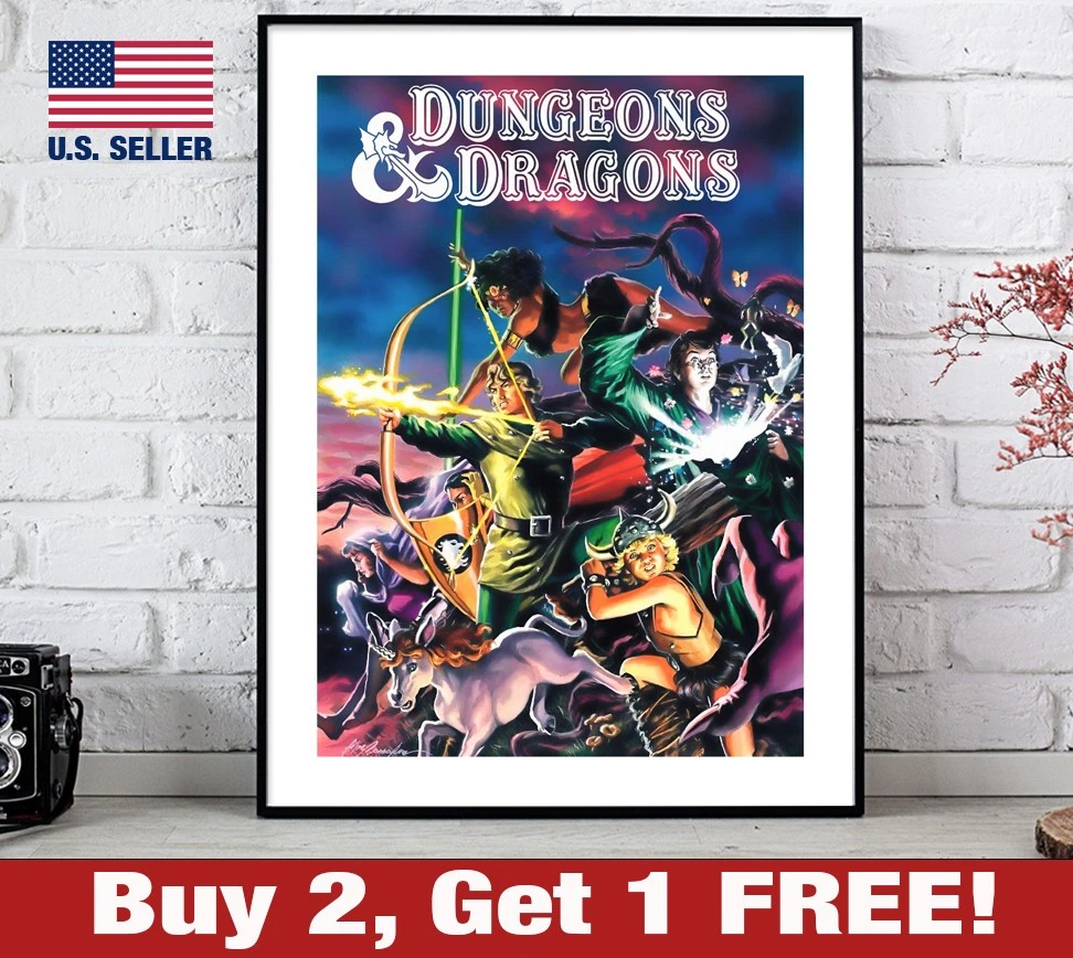 dungeons dragons poster products for sale | eBay