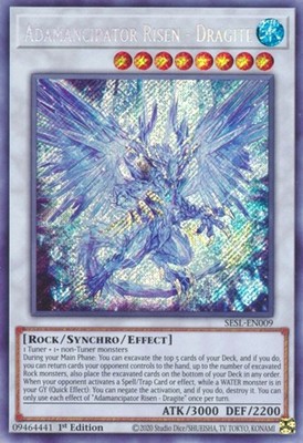 Adamancipator Risen - Dragite [SESL - ScR - 1st Edition - SESL-EN009 Near Mint]