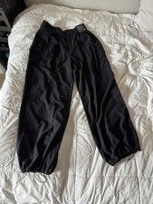 GapFit Runaround Cargo Joggers Black NWT Size S High Rise 4-Way Stretch