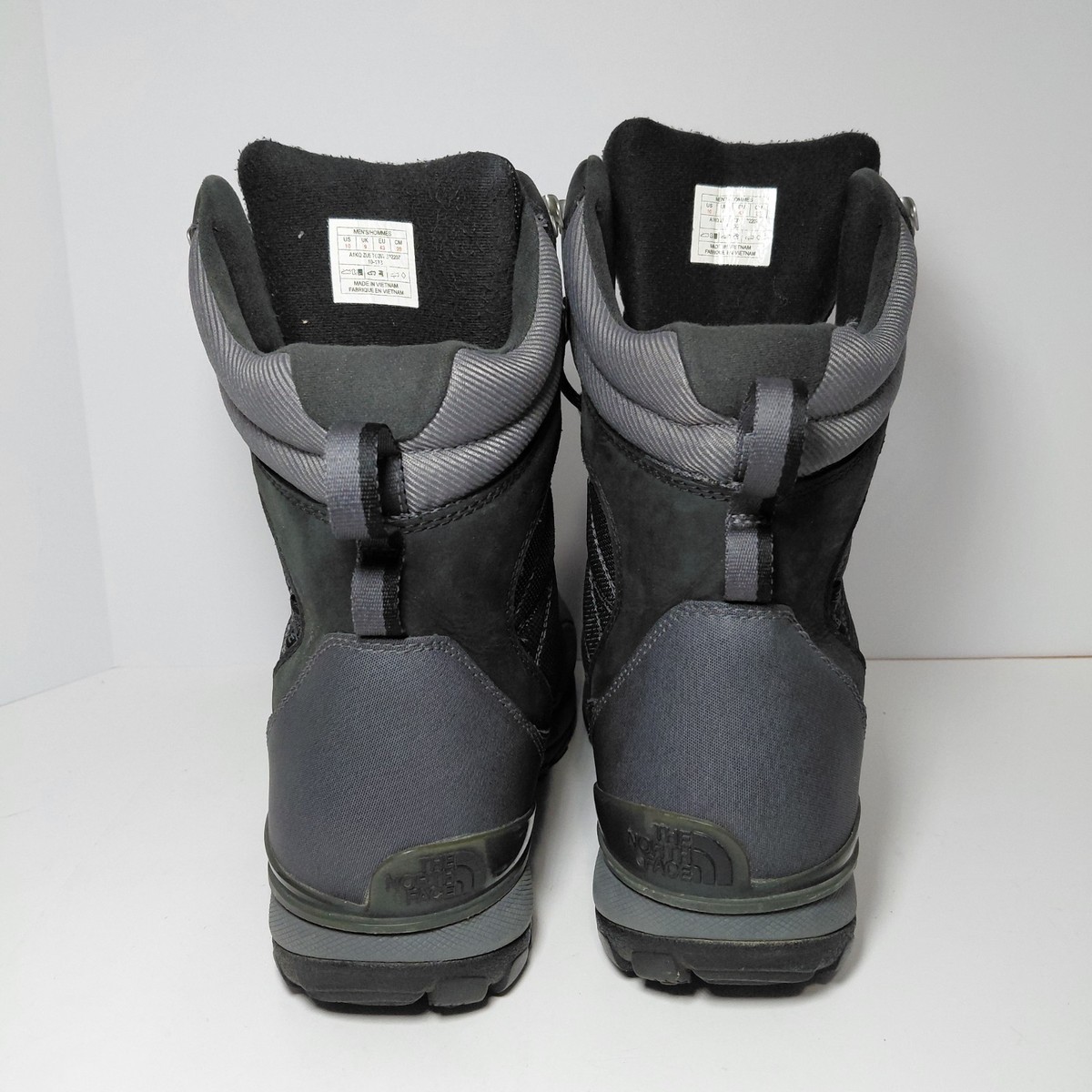 The North Face Snowsquall Mid Boots Mens US 13 Black Waterproof Winter HydroSeal Amazon.com | The North Face Men main image 4