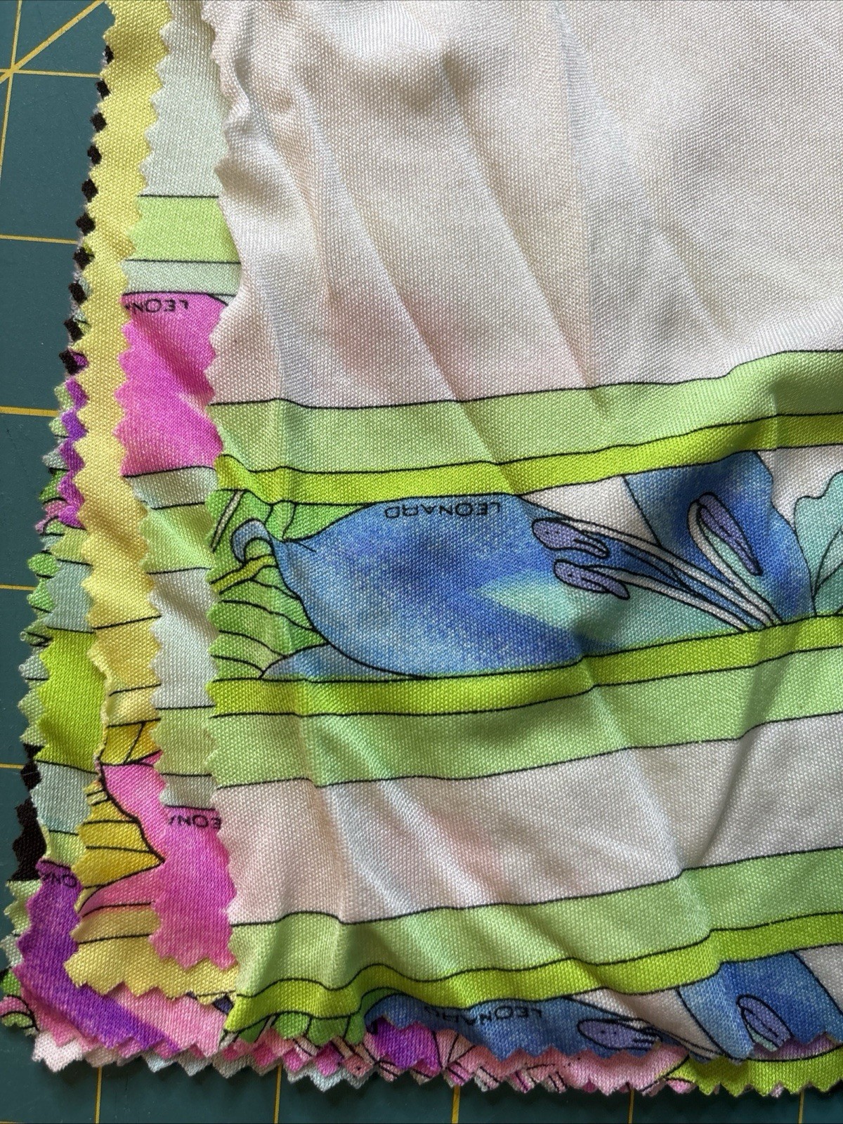 VTG Leonard Paris Partial Sample Books “Jasmina” Silk Jersey Prints 1970s French