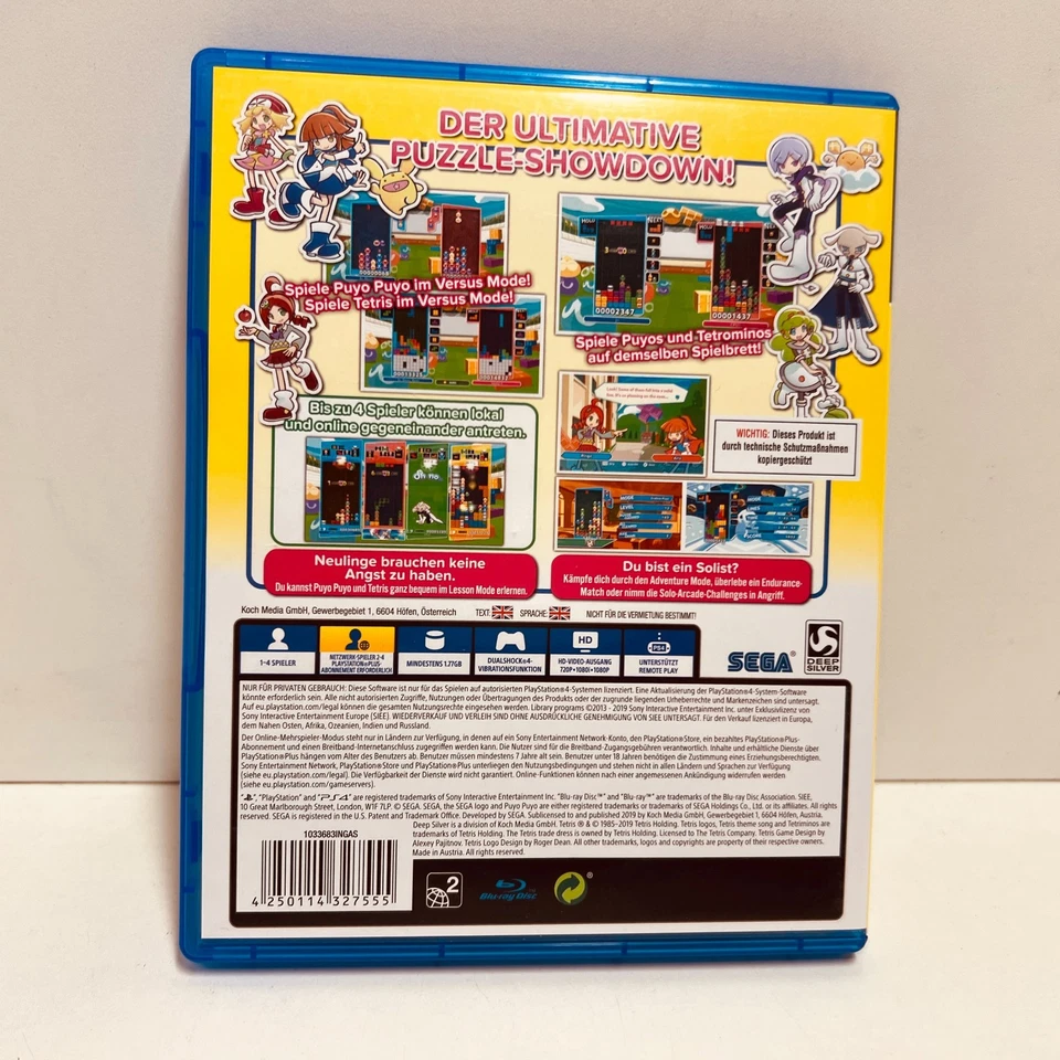 Playstation 4 PS4 - PuyoPuyo Tetris - GUT - Bild 4 von 4