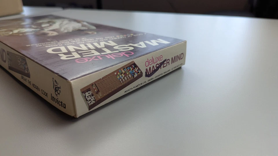 Deluxe Master Mind Board Game 1975 Invicta Vintage complete Classic - Image 4 of 4