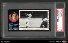 1971 Topps Greatest Moments #33 Bill Melton White Sox PSA 4 - VG/EX
