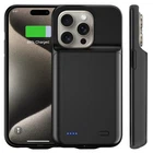 New For iPhone 15 Pro External Battery Charger Case Power Bank Charging Cover