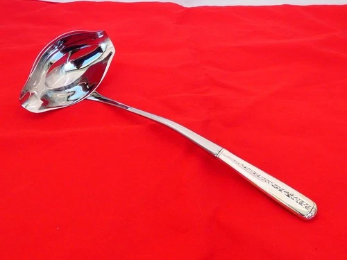 Towle Sterling Silver Rambler Rose Soup Ladle XG-20