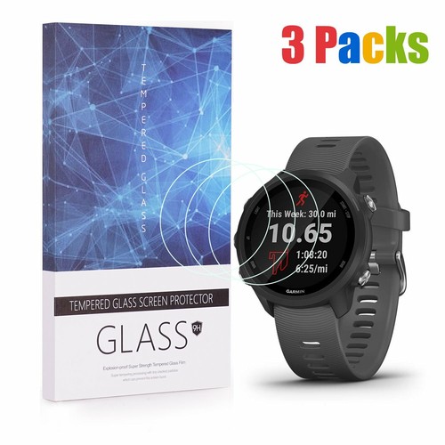 For Garmin Forerunner 245 Tempered 