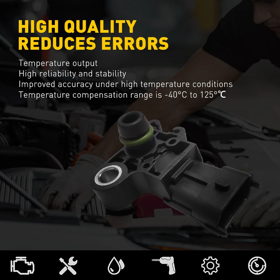Colector MAP presión absoluta se adapta al sensor 45183 Silverado Chevy 1500 2500 3500 Foto 4 de 4