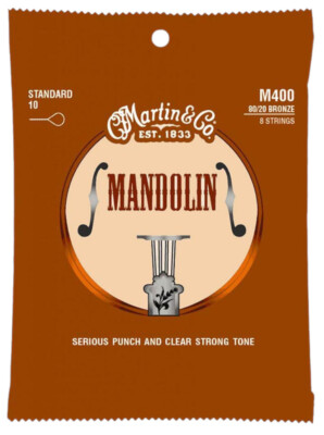 Martin M400 Mandoline - 80/20 Bronze - Saiten für Mandoline