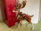 Fitz & Floyd Holiday Classics Christmas Deer/Reindeer Figurine Box πππ