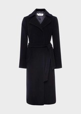 Hobbs Ladies Size 10 ‘carissa Coat’ Wool/cashmere. Black. Rrp £369