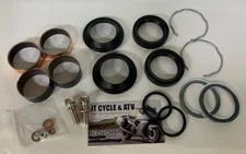 HARLEY DAVIDSON FORK LEG ASSEMBLY REBUILD KIT WITH SEALS BUSHINGS 39MM 88-22 XL