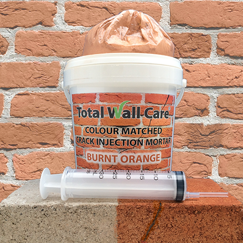 Total Wall Care - Brick Crack Injection Kit - All Colours - Easy To Use Total Wall Care - Brick Crack Injection Kit - All Colours - Easy To Use