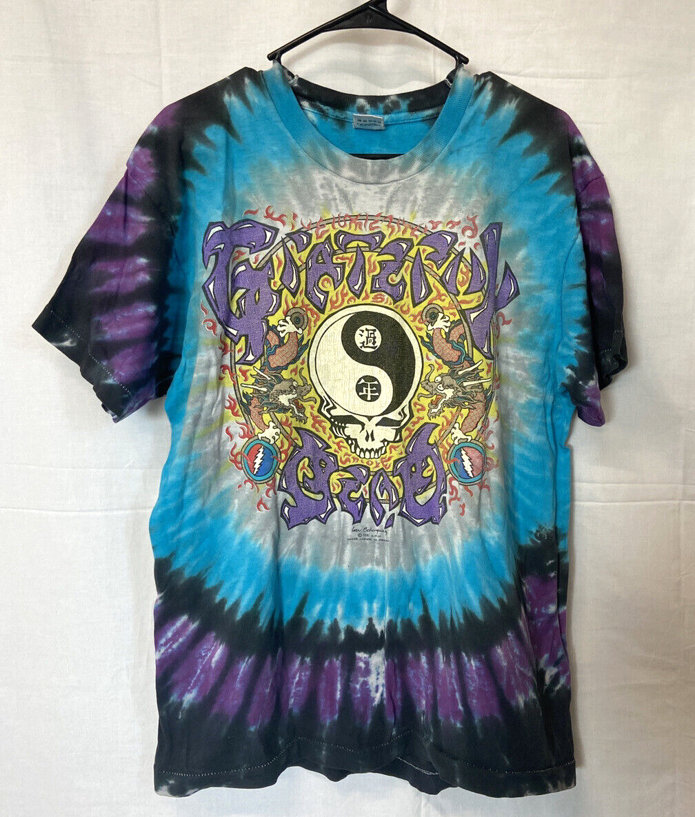 Vintage 91 Grateful Dead Chinese New Year T shirt Single Stitch XL