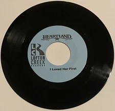 Heartland " I loved Her First / Built to Last " 45 vinyl record