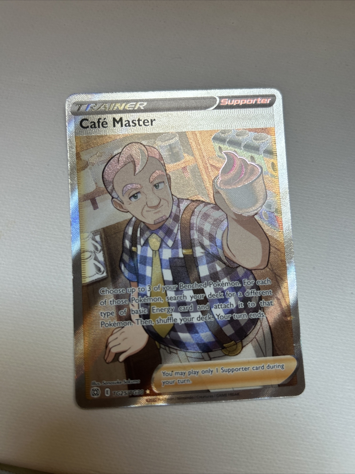 Cafe Master TG25/TG30 Brilliant Stars Full Art Ultra Rare pokemon TCG NM