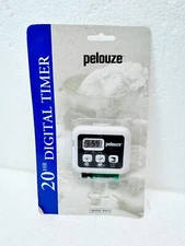 Pelouze 20 hours Digital Timer W/ Clip & Magnet | Model R4411 | New