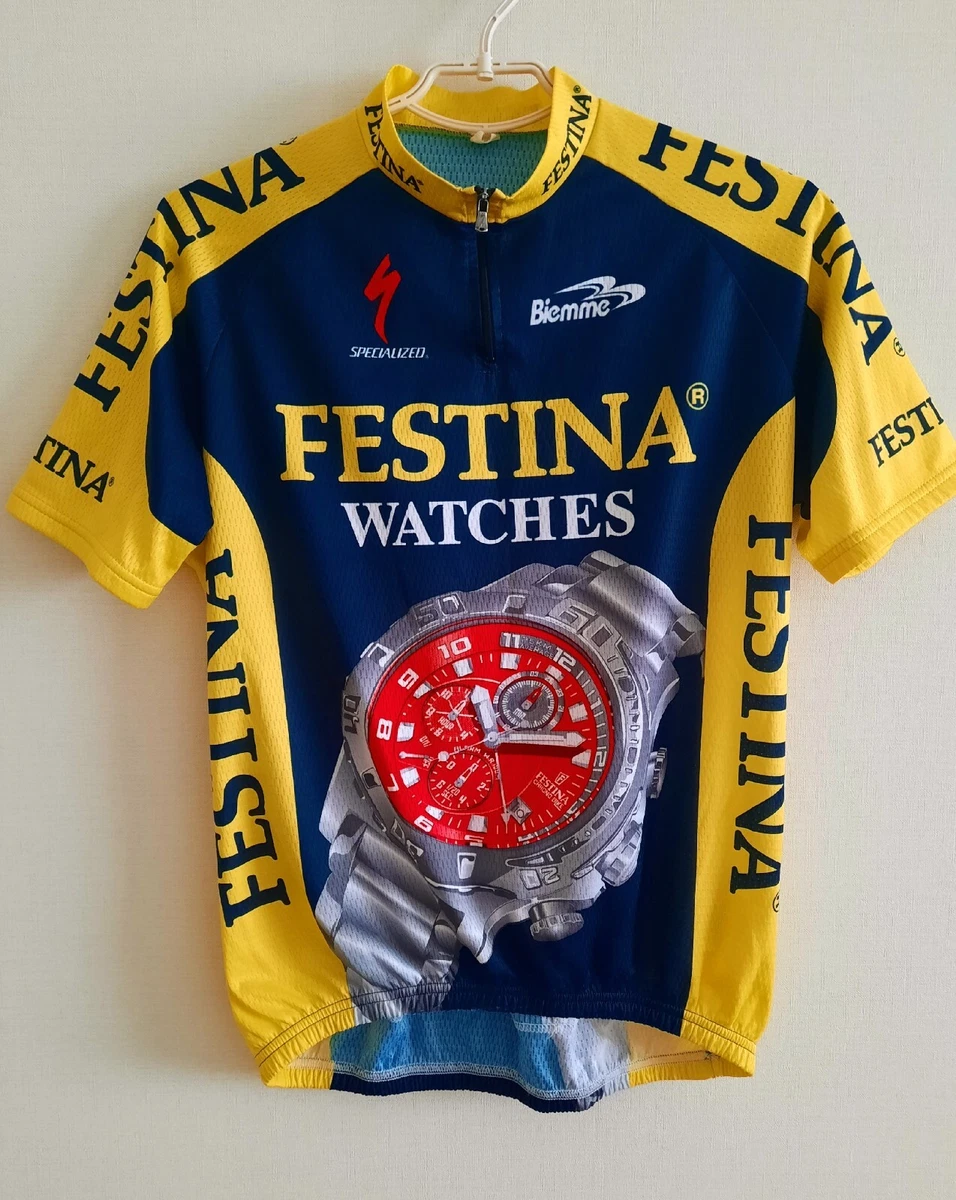 Cycling Jersey Festina Watches Biemme Specialized Size L